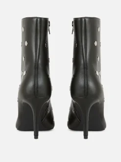Hot Stiletto-Stiefel Mit Spitzer Zehenpartie Damen Stiefel