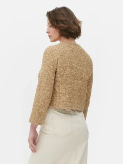 Discount „Stitch“ Bouclé-Jacke Damen Jacken Und Mäntel