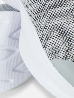 Outlet Stoff-Slip-Ons Für Den Freizeitsport Damen Sneakers