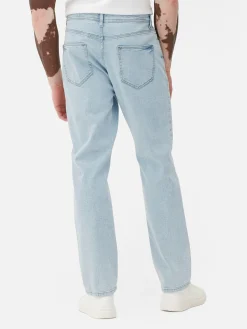 New Stretch-Jeans Mit Geradem Bein Herren Jeans