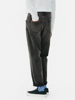 Clearance Stretch-Jeans Mit Geradem Bein Herren Jeans