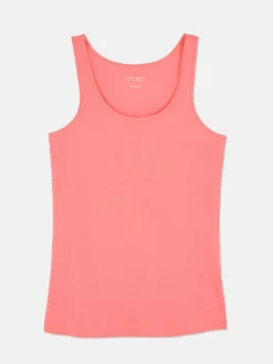 Hot Stretch-Tanktop Mit U-Ausschnitt Damen Tops Und T-Shirts