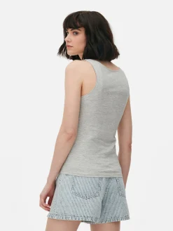 Sale Stretch-Trägertop Mit U-Ausschnitt Damen Tops Und T-Shirts