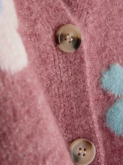 Outlet Strickcardigan Mit Blumenmuster Kinder Pullover Und Cardigans