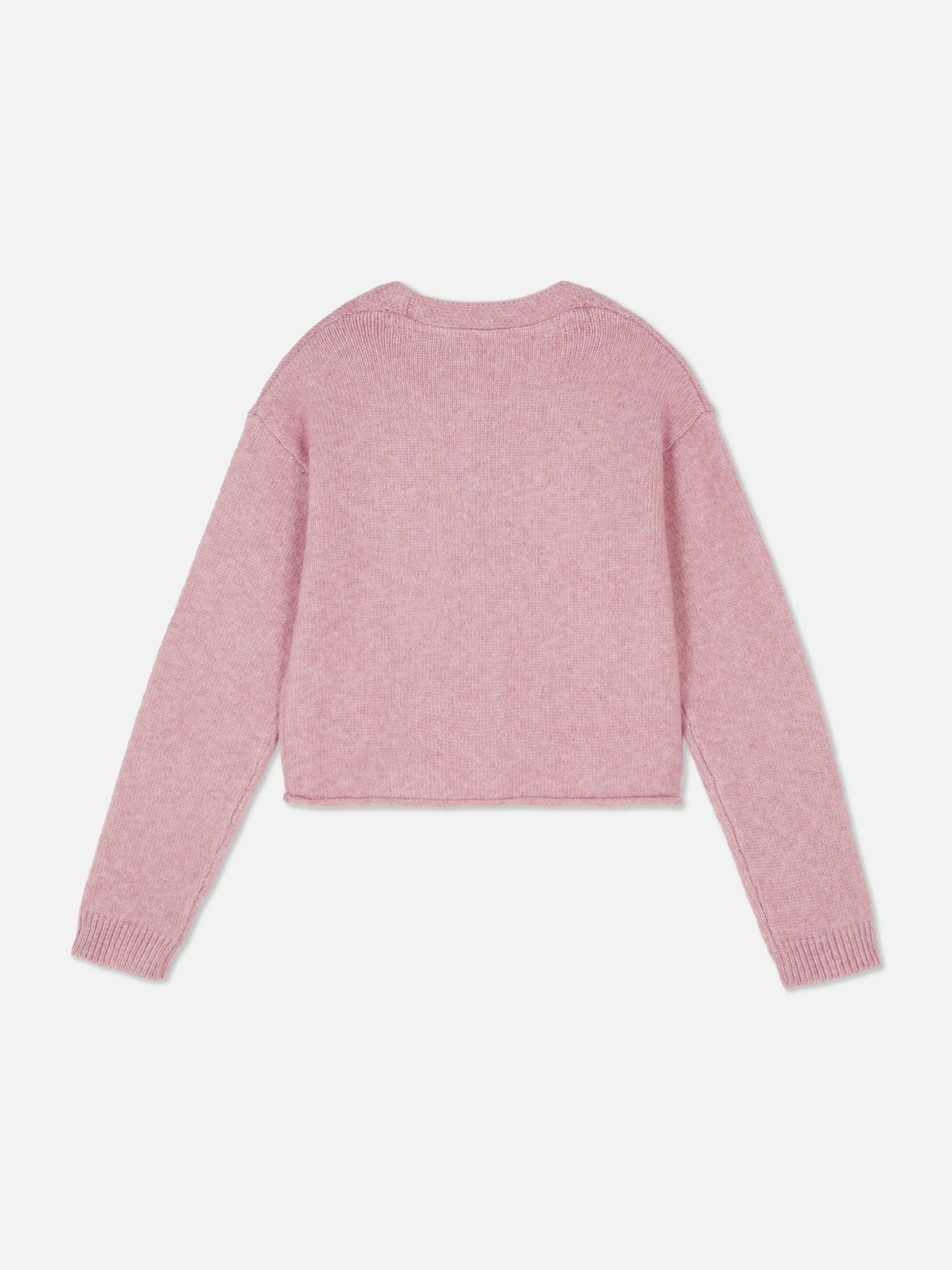 Sale Strickcardigan Mit Rollsaum Kinder Pullover Und Cardigans