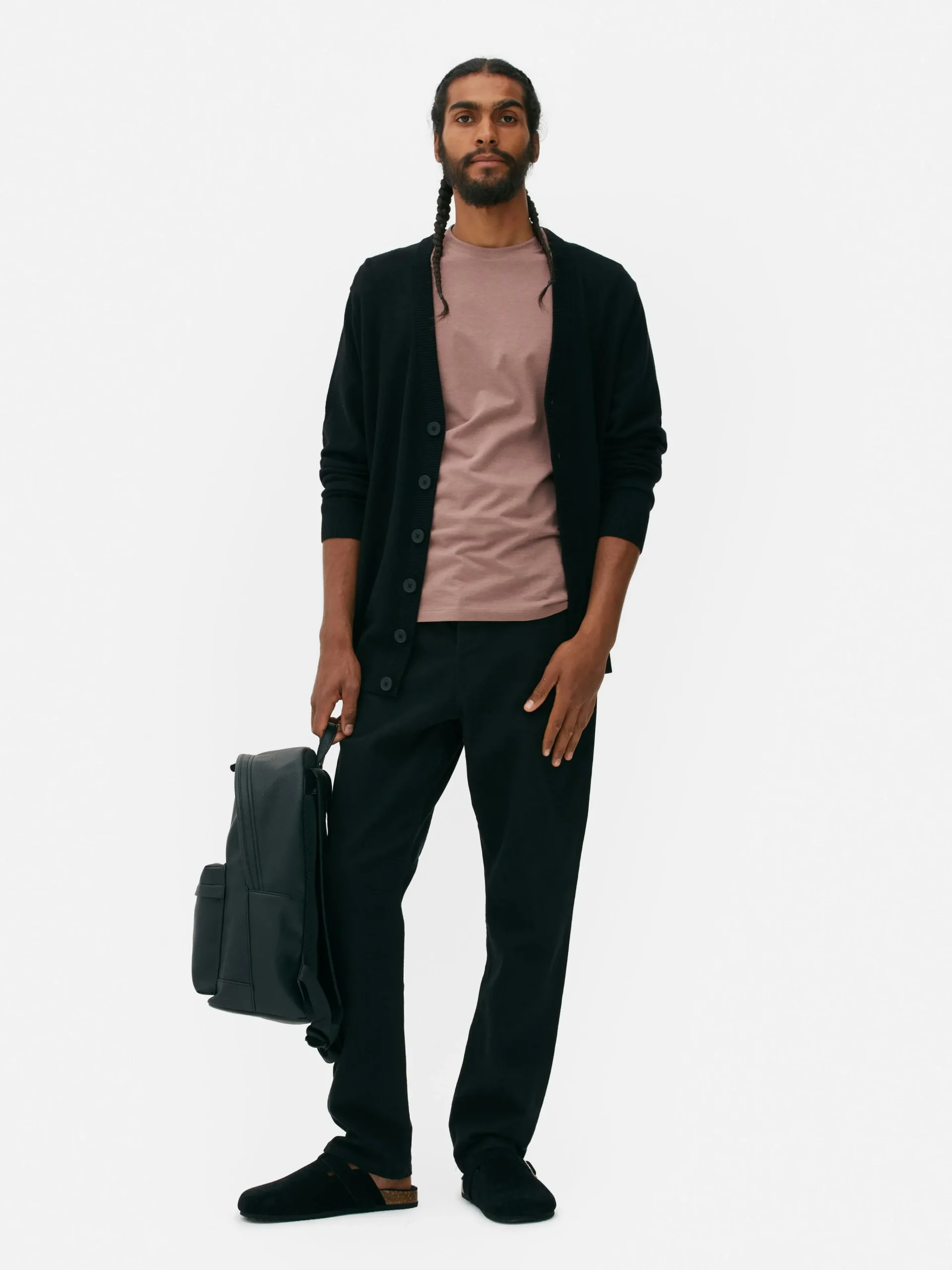 Hot Strickjacke Mit Großen Knöpfen Herren Pullover Und Cardigans