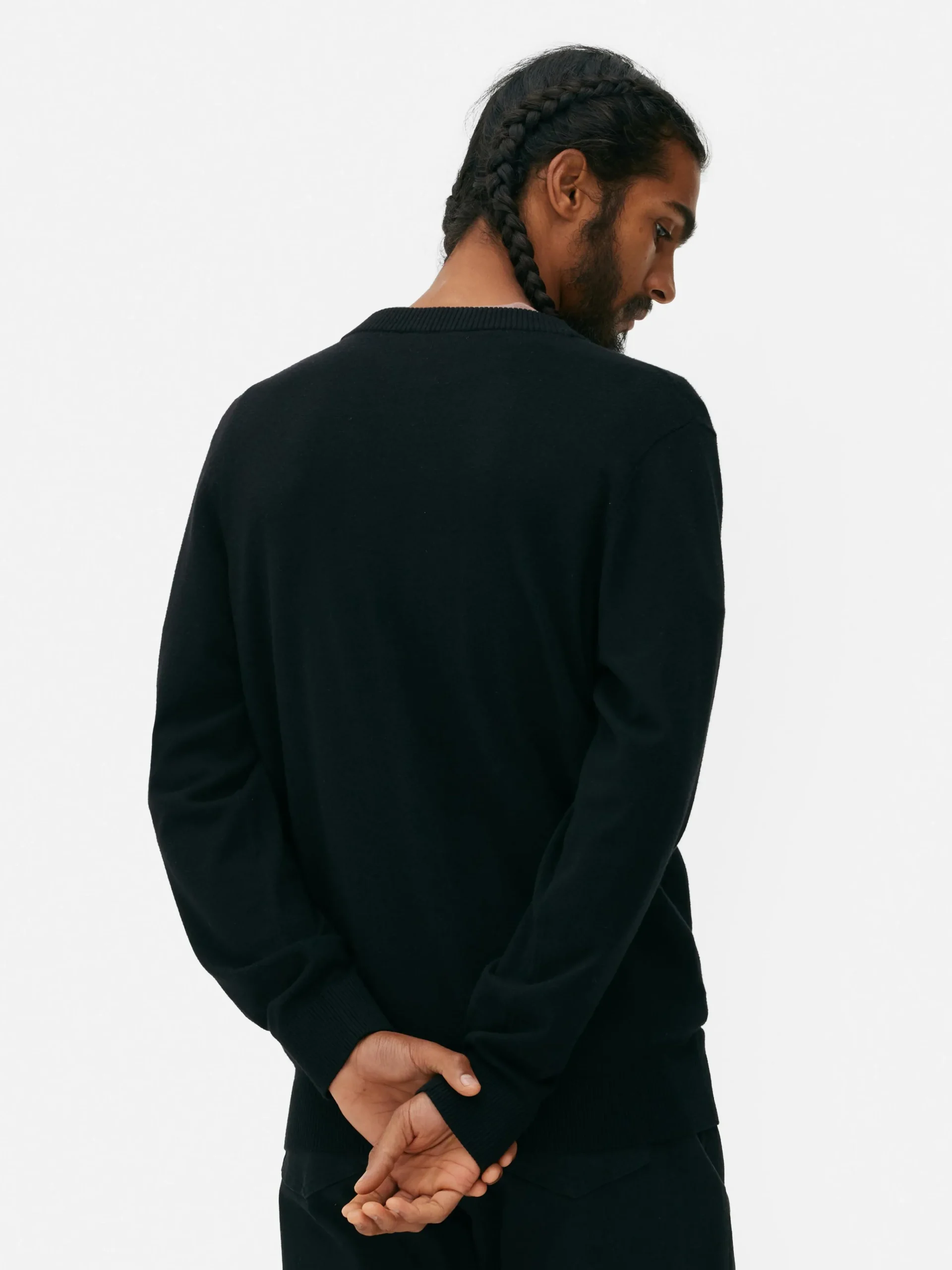 Hot Strickjacke Mit Großen Knöpfen Herren Pullover Und Cardigans