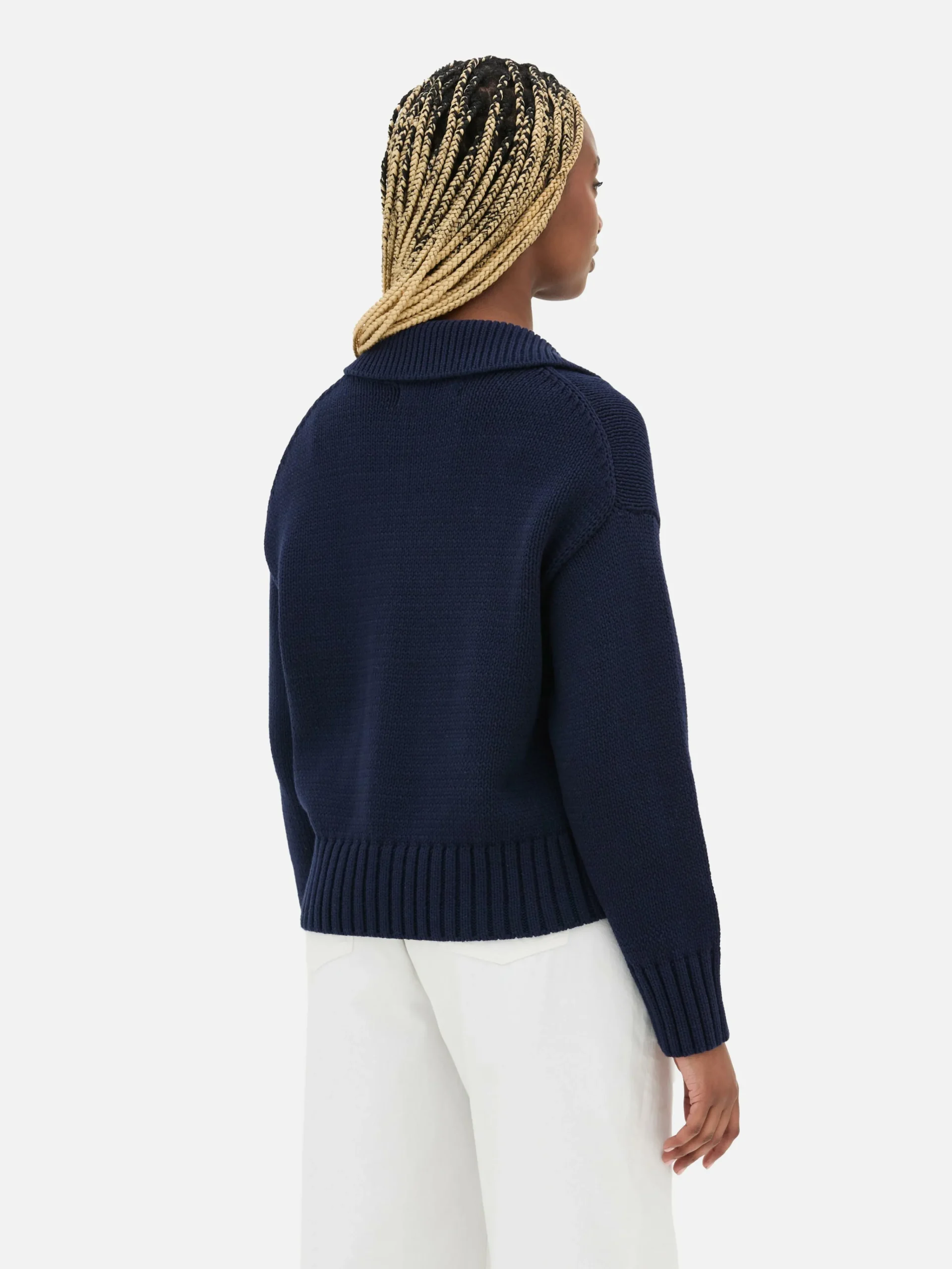 Outlet Strick-Polopullover Damen Pullover Und Cardigans