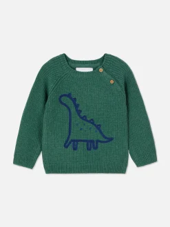 Online Strickpullover Mit Dinosaurier-Design Pullover Und Cardigans