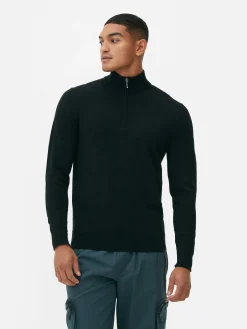 Online Strickpullover Mit Kurzem Reißverschluss Herren Pullover Und Cardigans