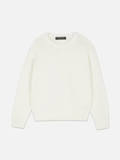 Hot Strickpullover Mit Rundhalsausschnitt Damen Pullover Und Cardigans