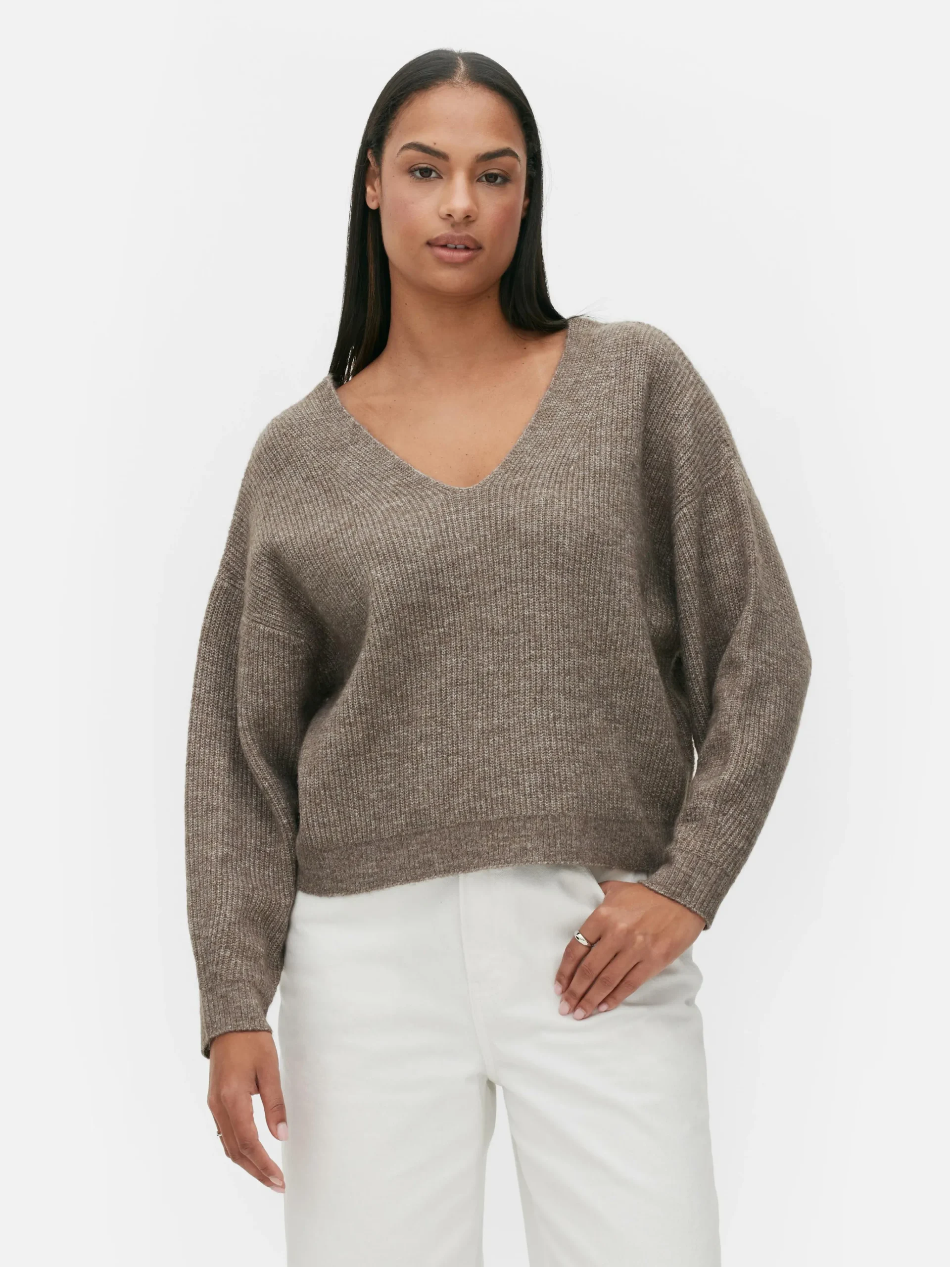 Discount Strickpullover Mit V-Ausschnitt Damen Pullover Und Cardigans