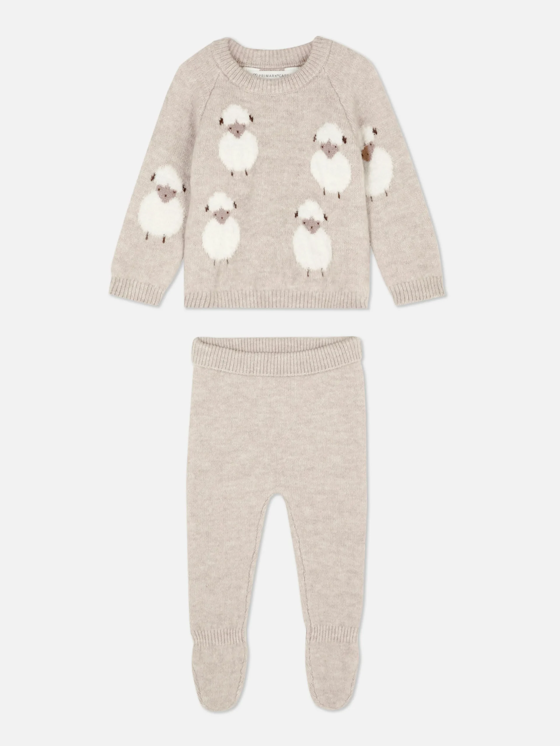 Clearance Strickpullover Und Leggings Mit Schafmotiv Sets Und Outfits