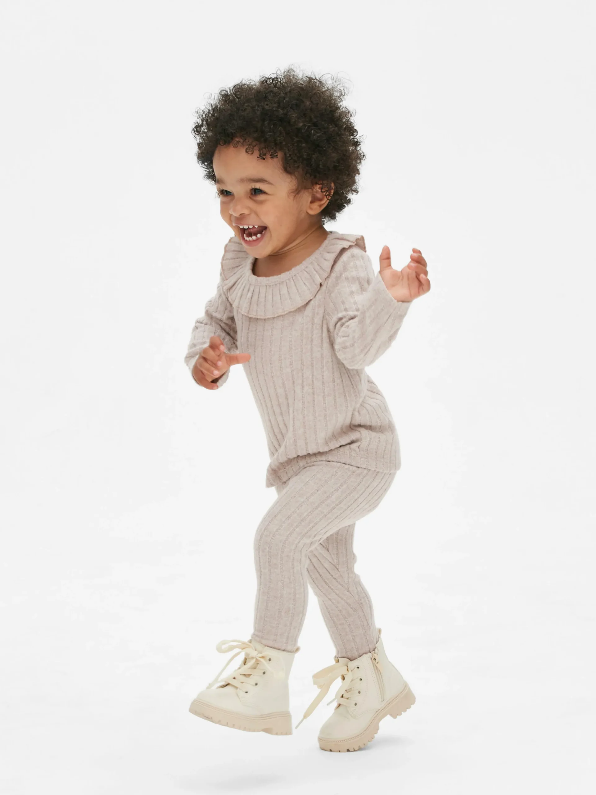 Strickpullover Und Leggings Im Kombi-Set Sets Und Outfits