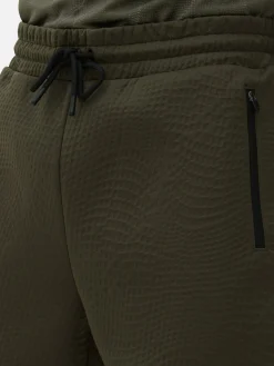 Best Strukturierte Jogginghose Mit Elastischem Bund Herren Sportbekleidung|Jogginghosen