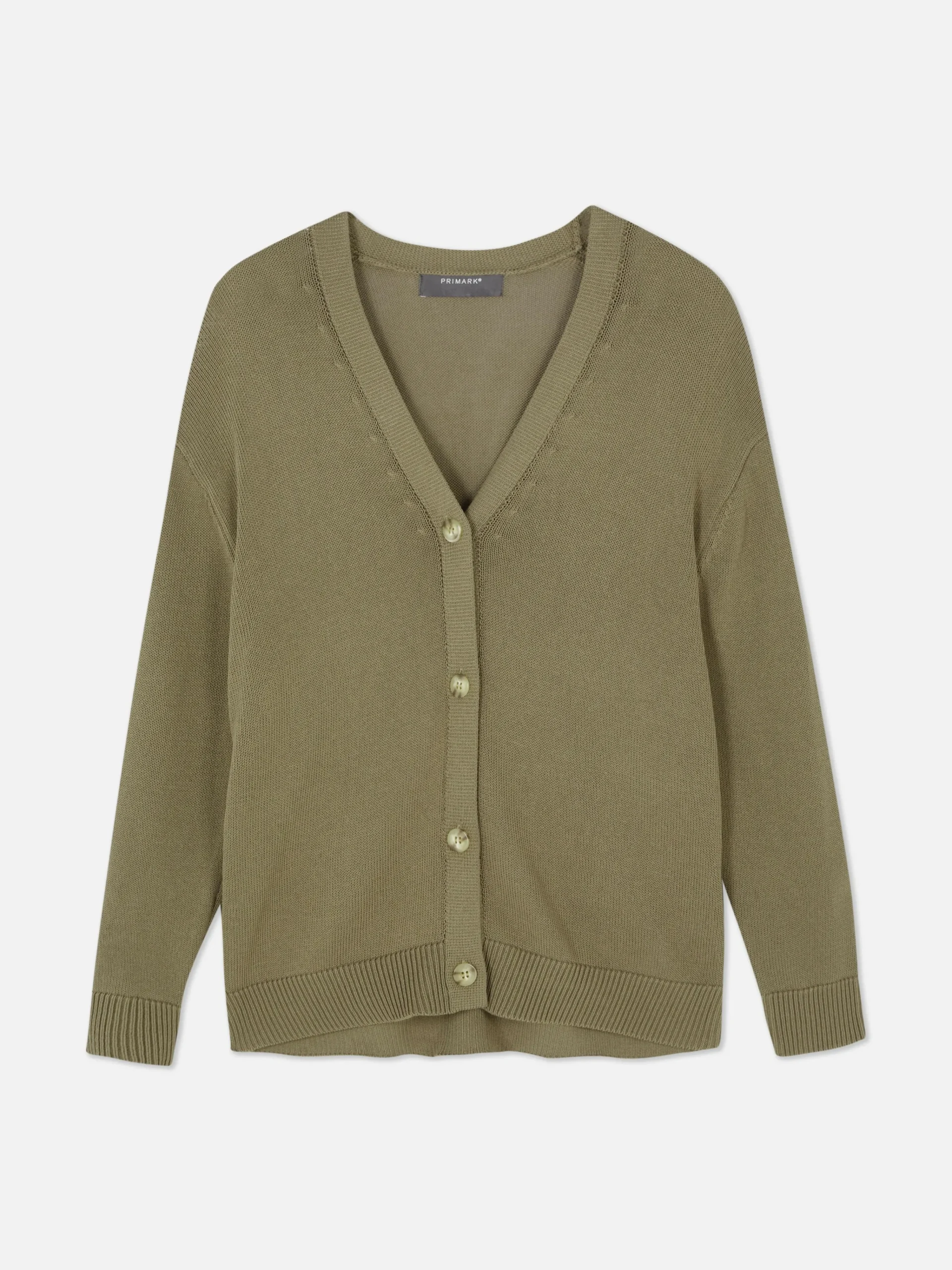 Clearance Strukturierter Cardigan Im Boyfriend-Look Damen Pullover Und Cardigans