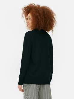 Best Strukturierter Cardigan Im Boyfriend-Look Damen Pullover Und Cardigans