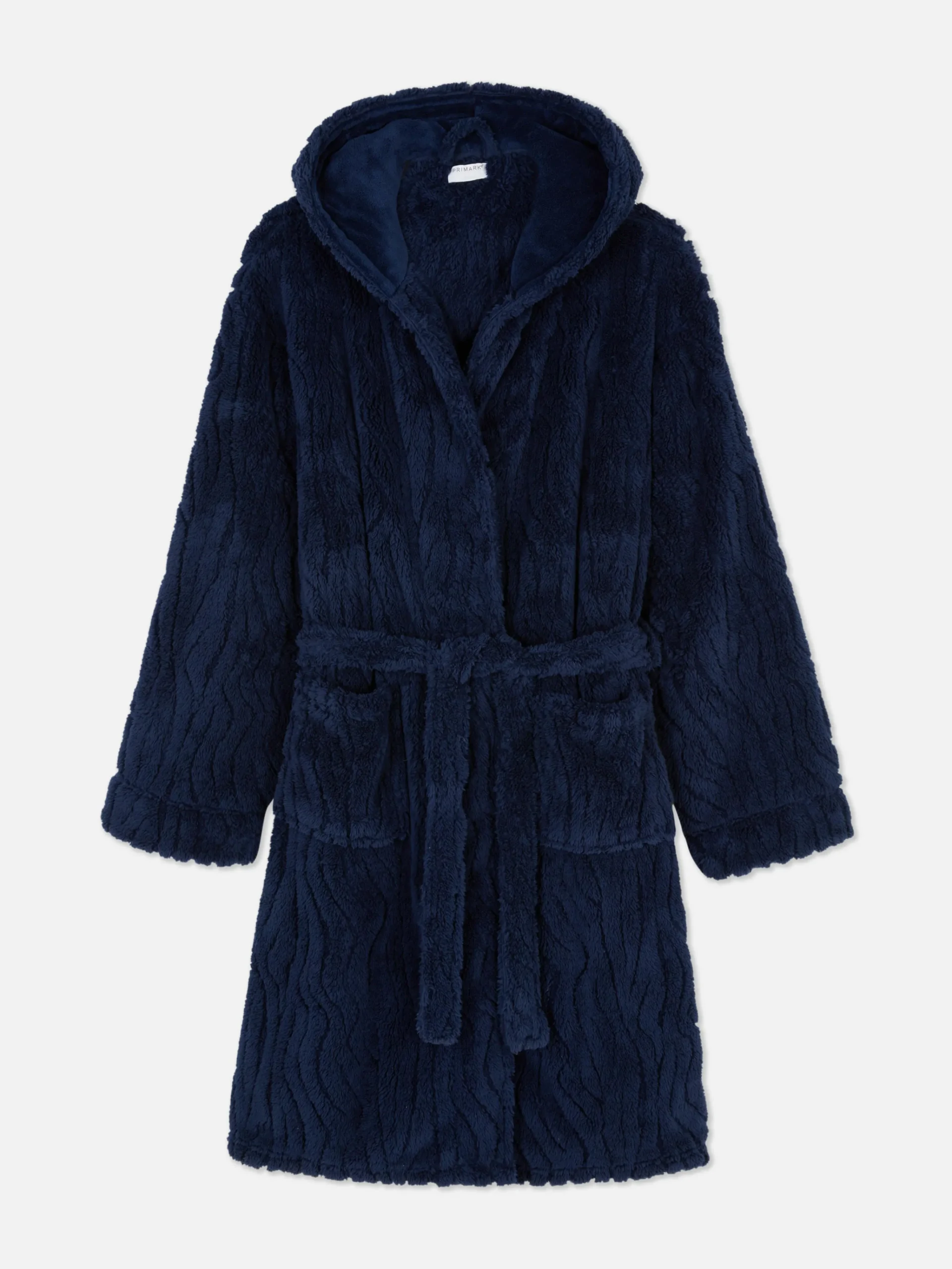 Hot Strukturierter Fleece-Bademantel Herren Schlafanzüge