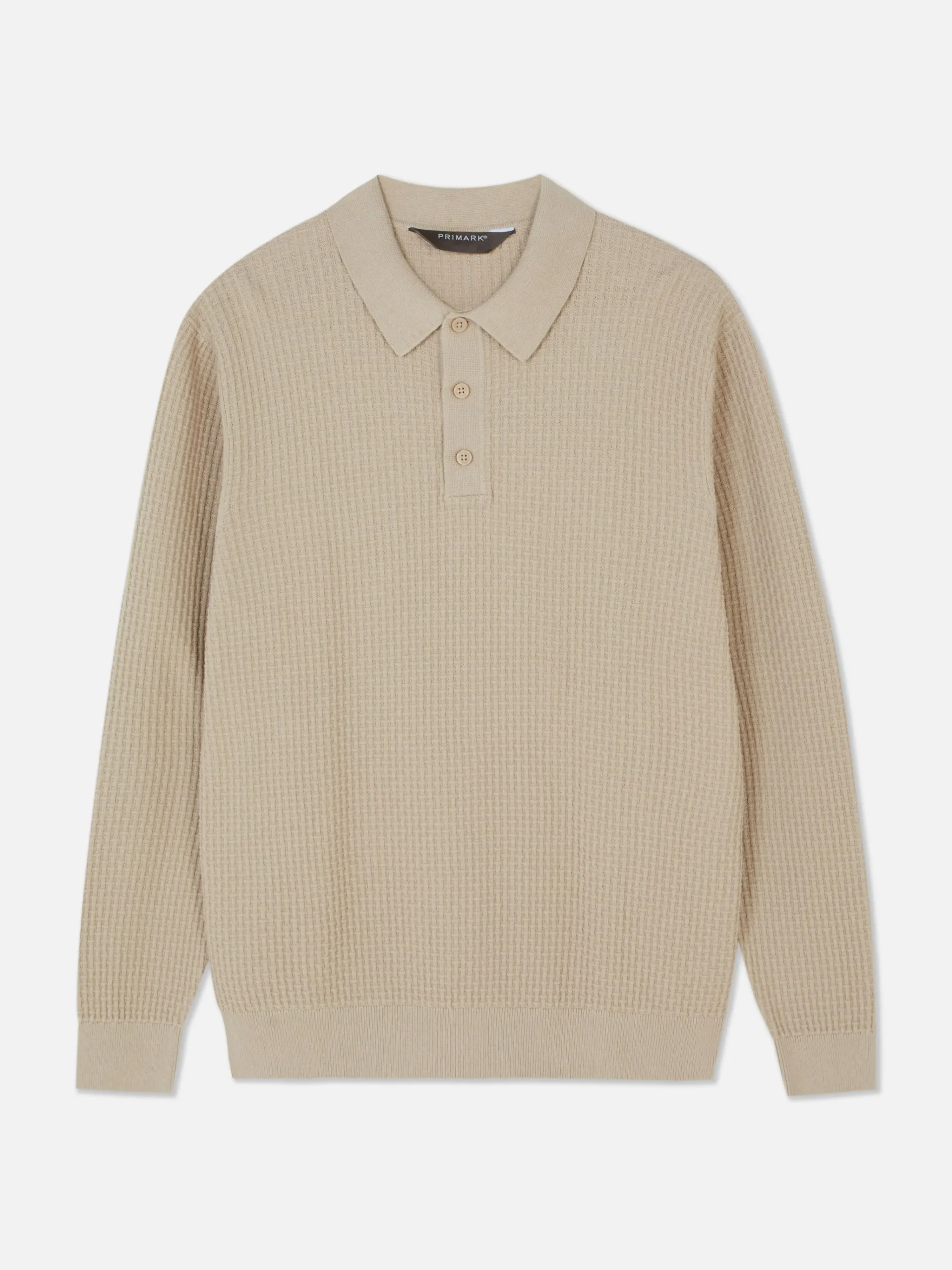 Sale Strukturierter Polopullover Herren Pullover Und Cardigans