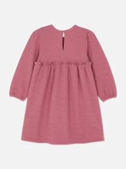 Strukturiertes Jerseykleid Kinder Kleider
