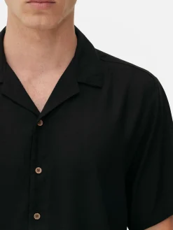 Best Strukturiertes Kurzarmhemd Herren Hemden