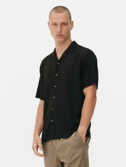 Best Strukturiertes Kurzarmhemd Herren Hemden