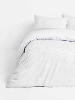 Discount Strukturiertes Wendebettwäscheset, Doppelbett Bettwäsche Und Sets