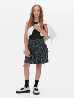 Best Stufenrock Mit Blumenmuster Kinder Röcke