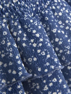 Hot Stufenrock Mit Blumenmuster Kinder Röcke