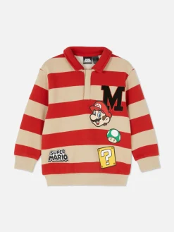 Clearance „Super Mario“ Rugby-Hemd Kinder Hoodies Und Sweatshirts