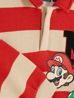 Clearance „Super Mario“ Rugby-Hemd Kinder Hoodies Und Sweatshirts