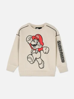 Sale „Super Mario“ Sweatshirt Zum Kombinieren Kinder Hoodies Und Sweatshirts