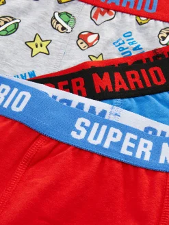 Outlet „Super Mario“ Unterhosen, 3er-Pack Kinder Unterwäsche