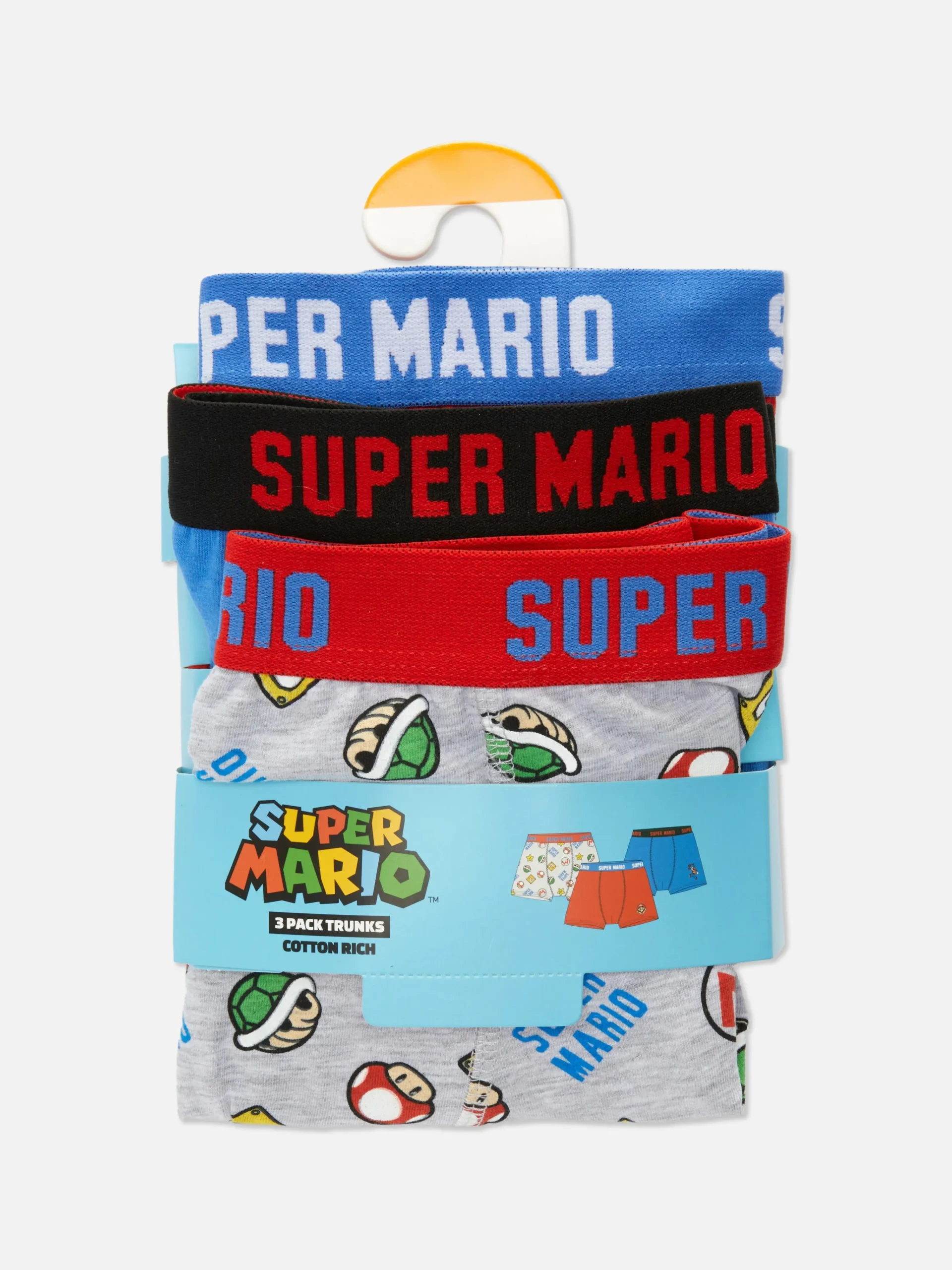 Outlet „Super Mario“ Unterhosen, 3er-Pack Kinder Unterwäsche