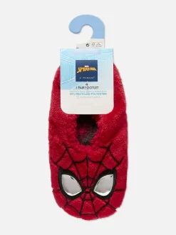 Outlet Superweiche „Marvel Spider-Man“ Hausschuhe Kinder Socken