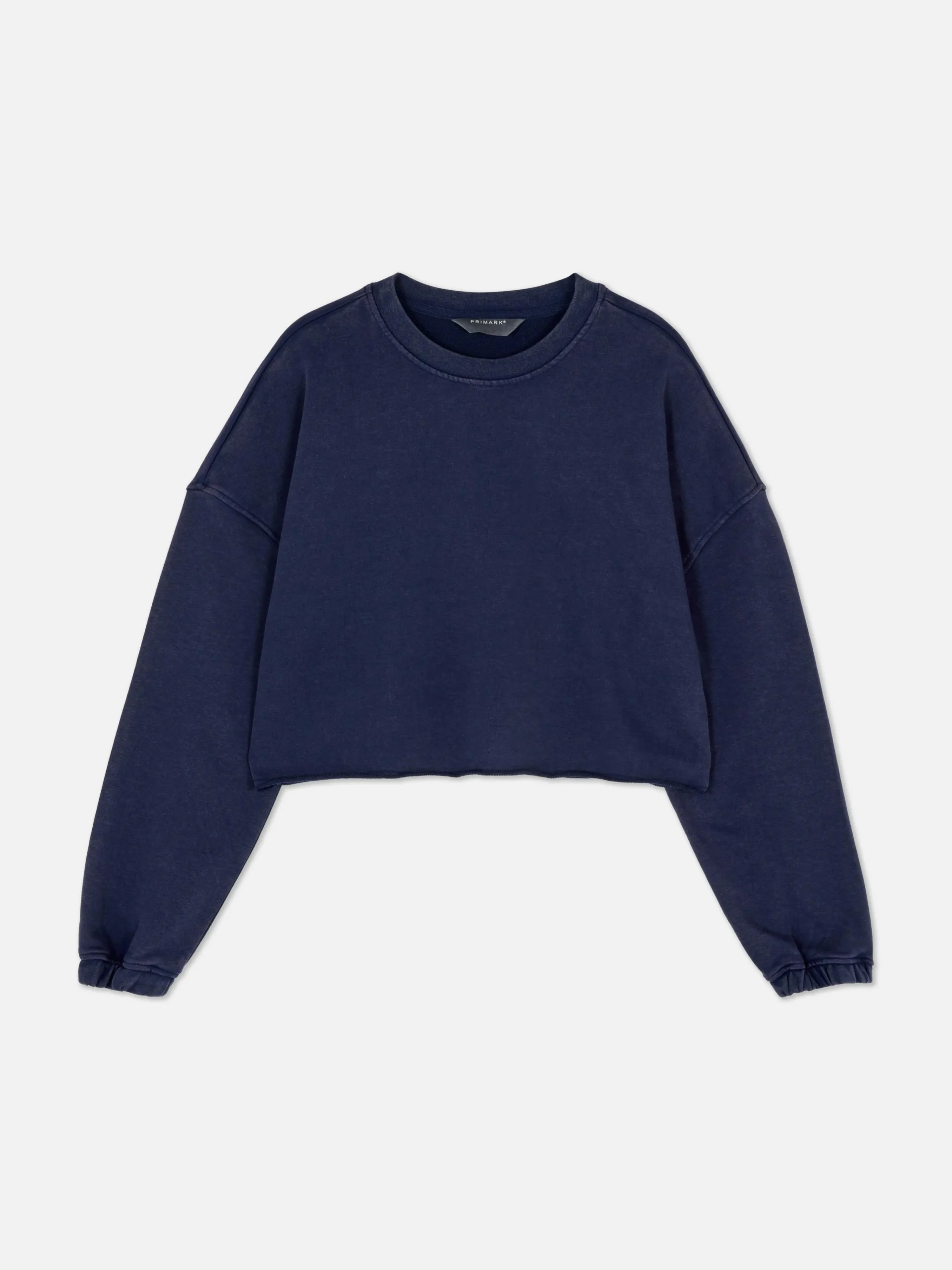 Outlet Sweatshirt Mit Ausgefranstem Saum Zum Kombinieren Damen Hoodies Und Sweatshirts