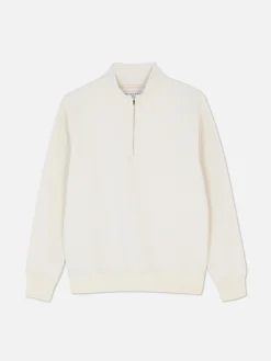 Online Sweatshirt Mit Reißverschluss Und Geometrie-Muster Herren Hoodies Und Sweatshirts