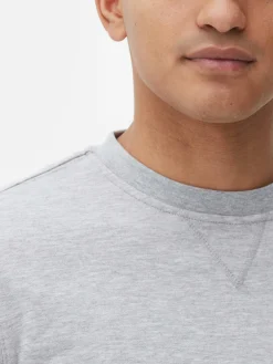 Outlet Sweatshirt Mit Rundhalsausschnitt Herren Loungewear|Hoodies Und Sweatshirts