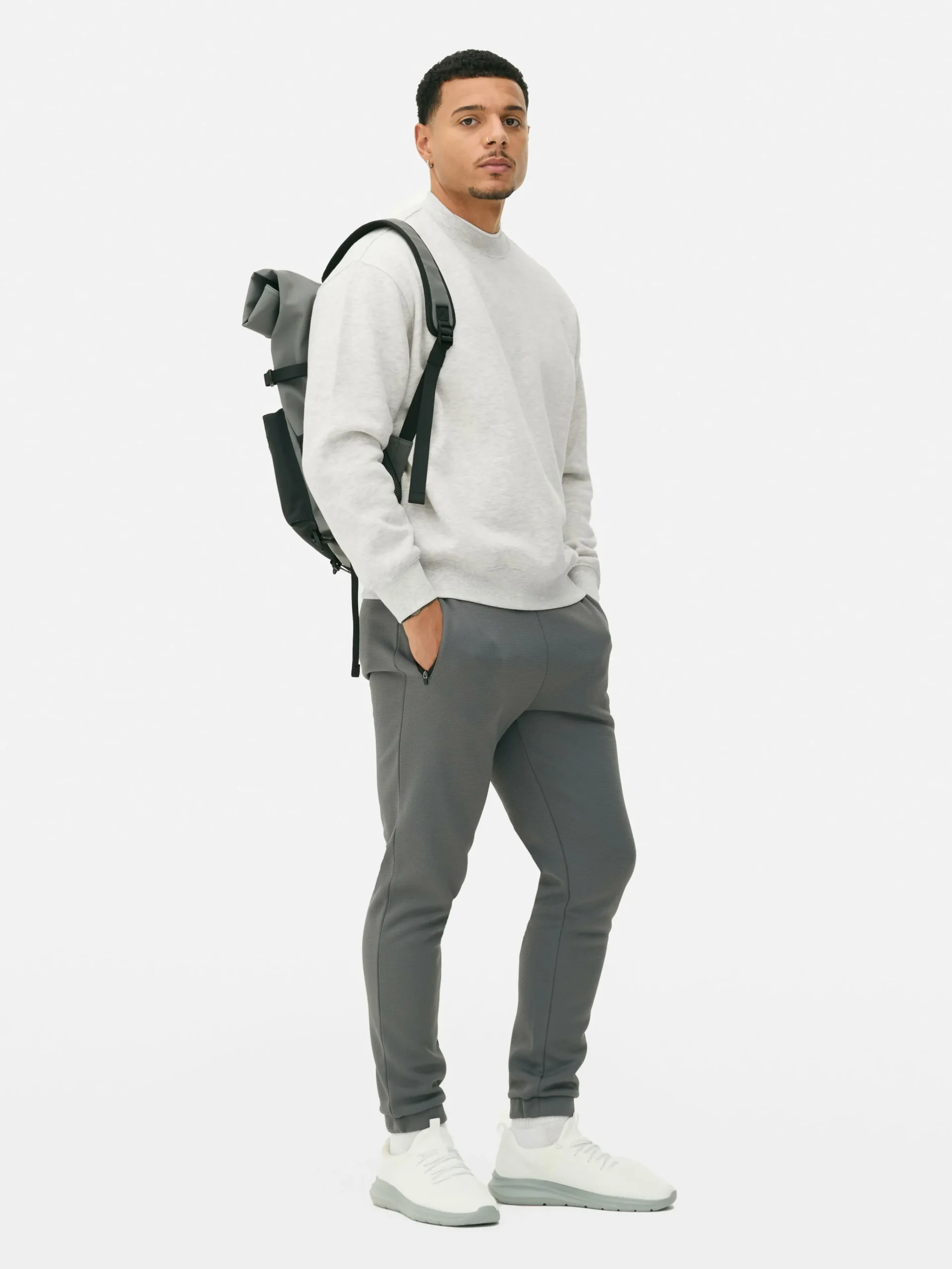 Clearance Sweatshirt Mit Rundhalsausschnitt Im Oversized-Look Herren Hoodies Und Sweatshirts