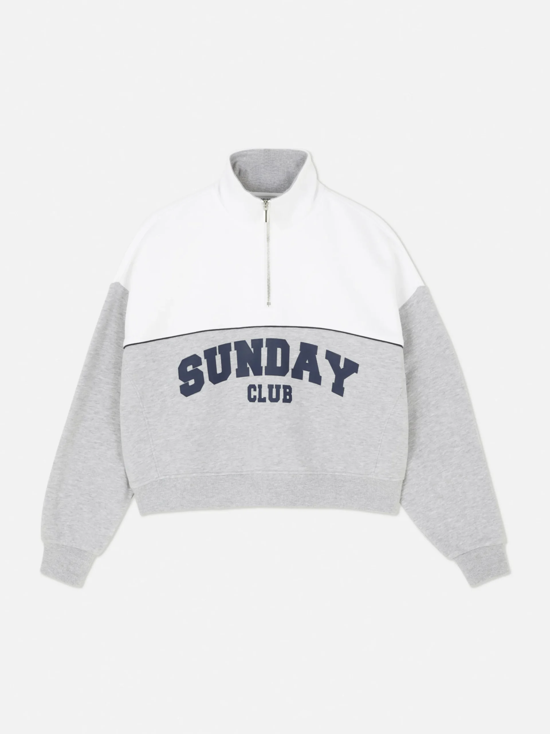 Clearance Sweatshirt Mit Trichterkragen Und Grafik Damen Hoodies Und Sweatshirts