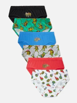 „Teenage Mutant Ninja Turtles“ Slips, 6er-Pack Kinder Unterwäsche