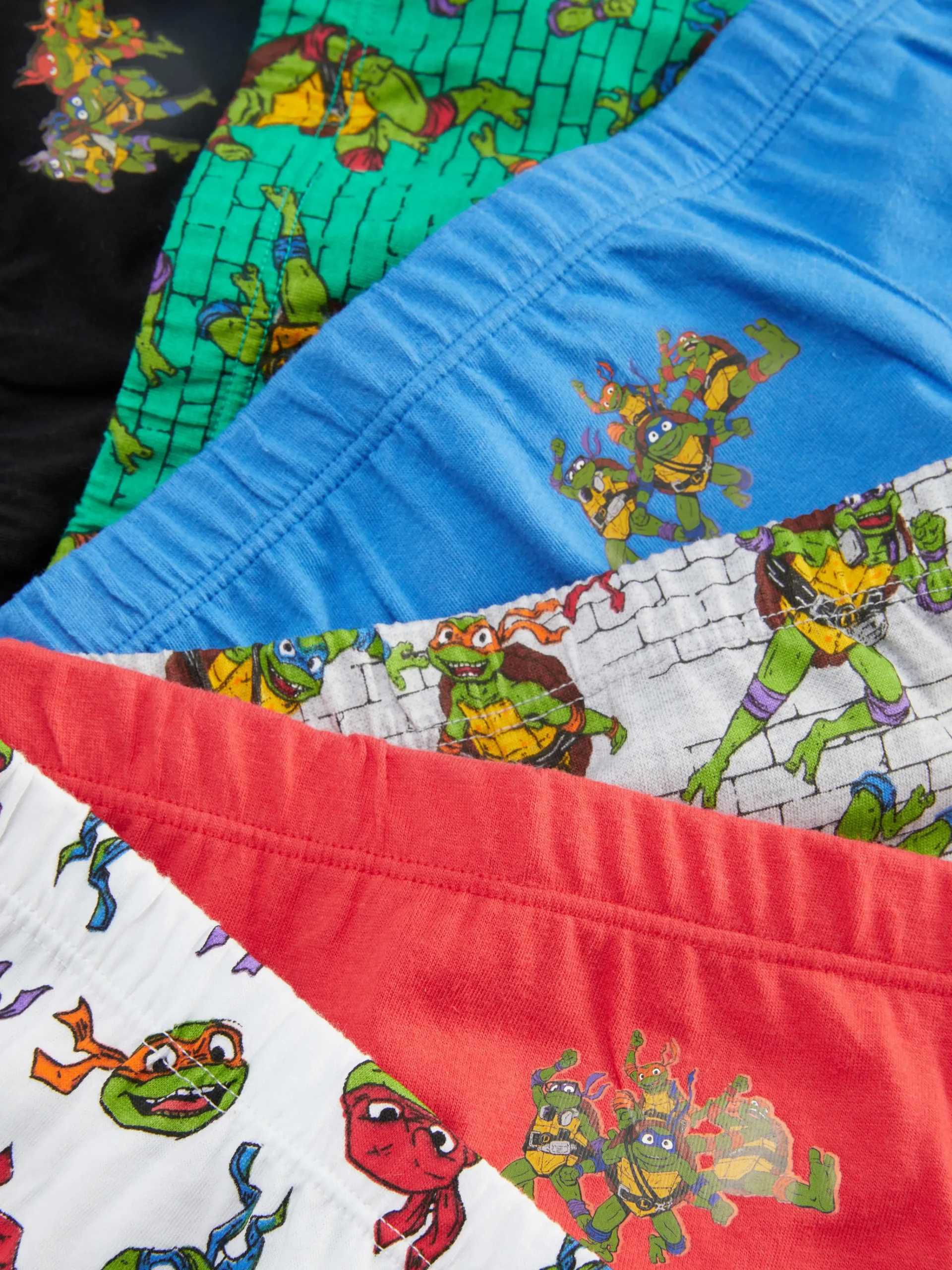 „Teenage Mutant Ninja Turtles“ Slips, 6er-Pack Kinder Unterwäsche