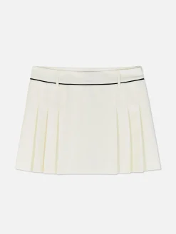 Tennis-Minirock Mit Falten Damen Röcke