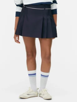 New Tennis-Minirock Mit Falten Damen Röcke