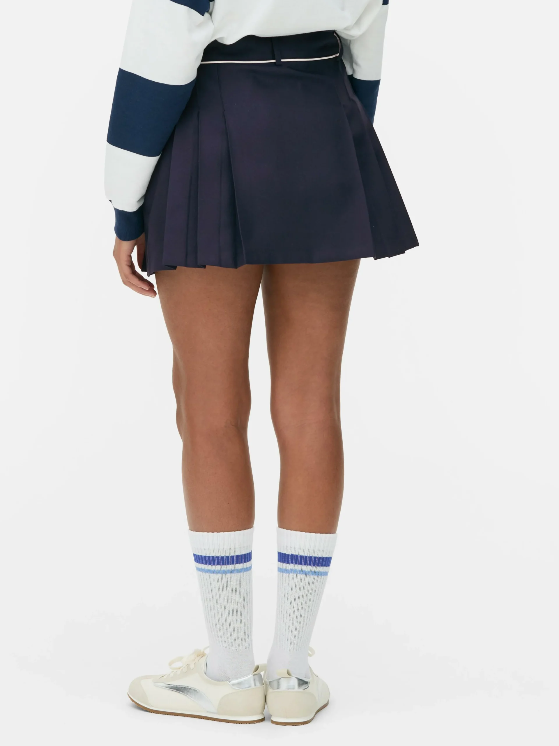 New Tennis-Minirock Mit Falten Damen Röcke