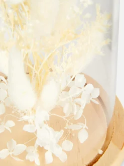 New Terrarium Mit Trockenblumen Kunstpflanzen Und -Blumen