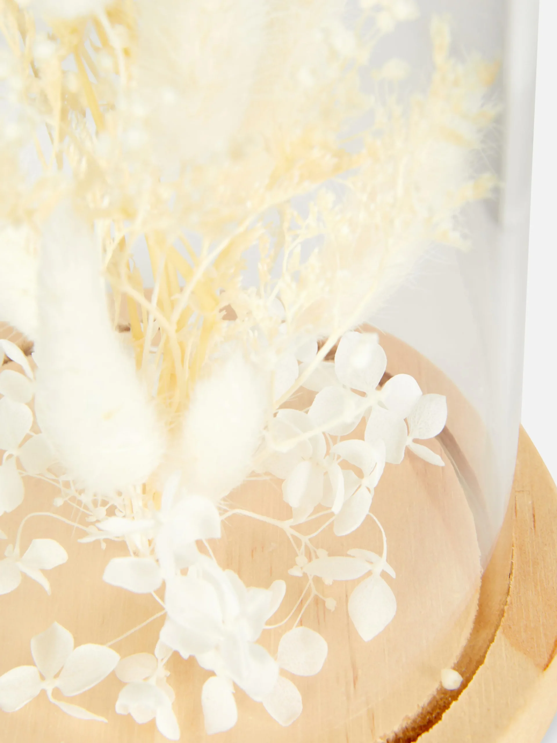 New Terrarium Mit Trockenblumen Kunstpflanzen Und -Blumen