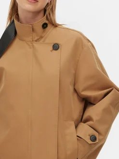 Hot „The Edit“ Kurzer Trenchcoat Damen Jacken Und Mäntel