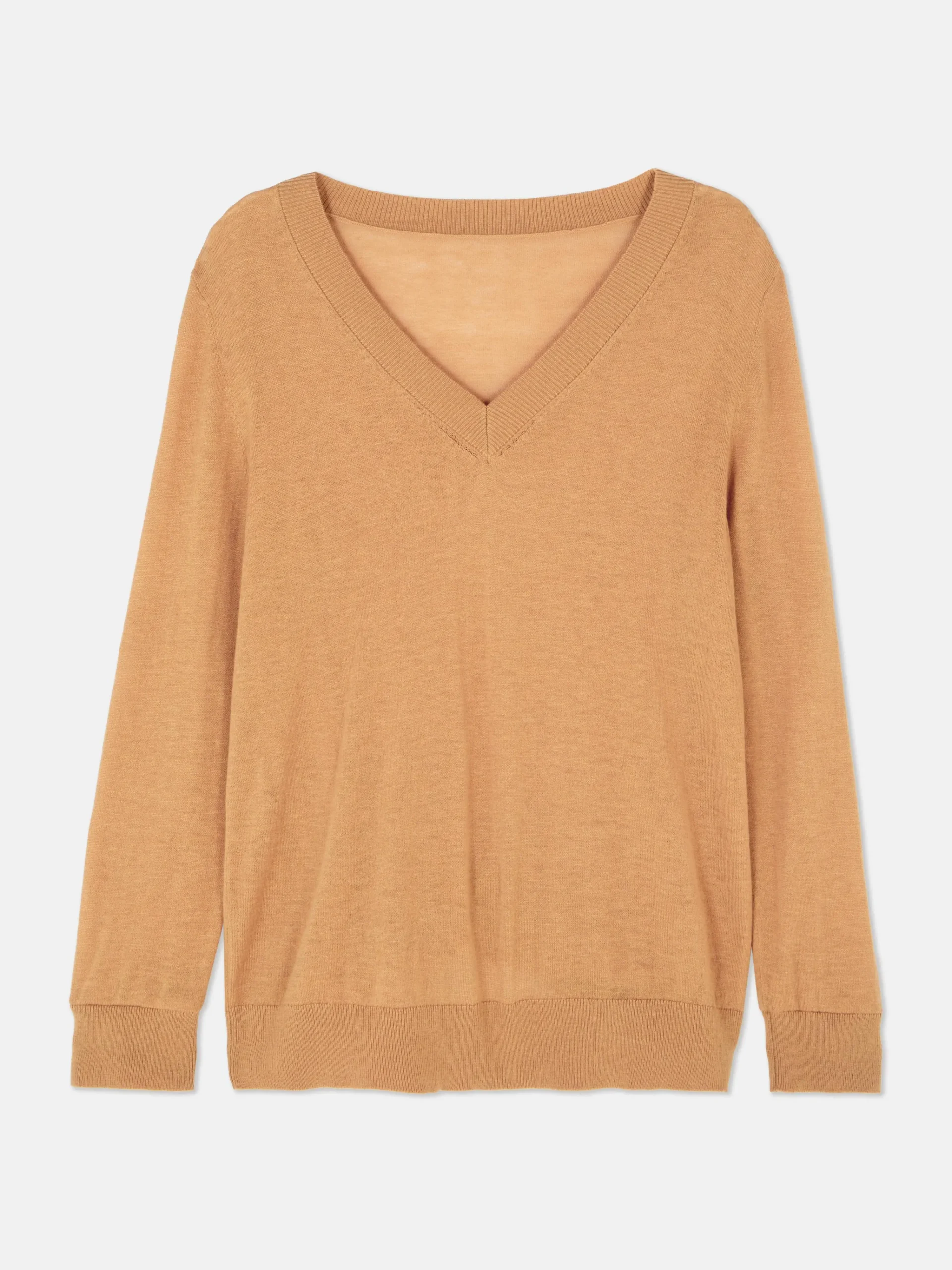 Outlet „The Edit“ Strickpullover Mit V-Ausschnitt Damen Pullover Und Cardigans