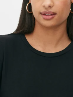 Sale „The Edit“ T-Shirt-Midikleid Damen Kleider